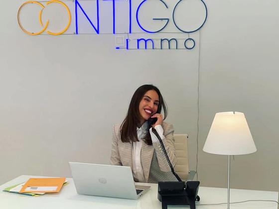 L'accueil de l'agence Contigo Immo